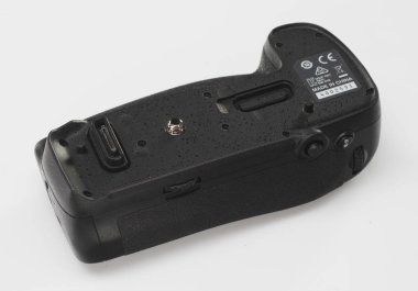 Battery grip for Nikon D850 SLR Camera.