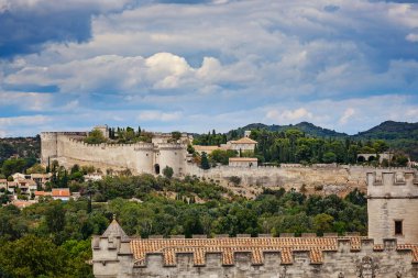 Avignon panoramik havadan görünümü