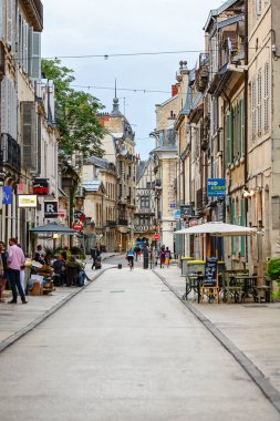 Eski şehir, Dijon, Fransa.