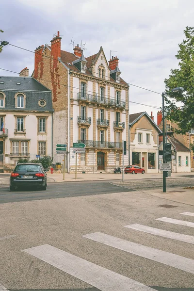 Staré město Dijon, Francie. — Stock fotografie