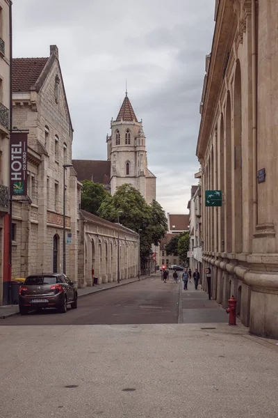 Altstadt von Dijon, Frankreich. Die Stadt ist die Hauptstadt der Burgunen — Stockfoto