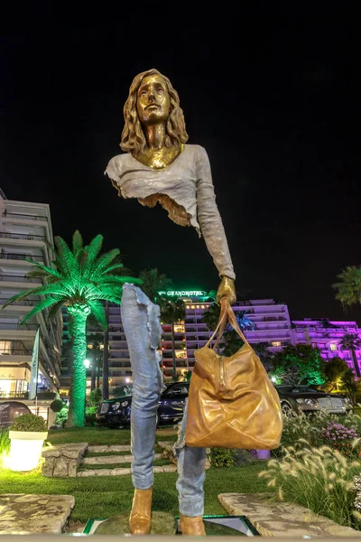 Statue of the artist Bruno Catalano — ストック写真