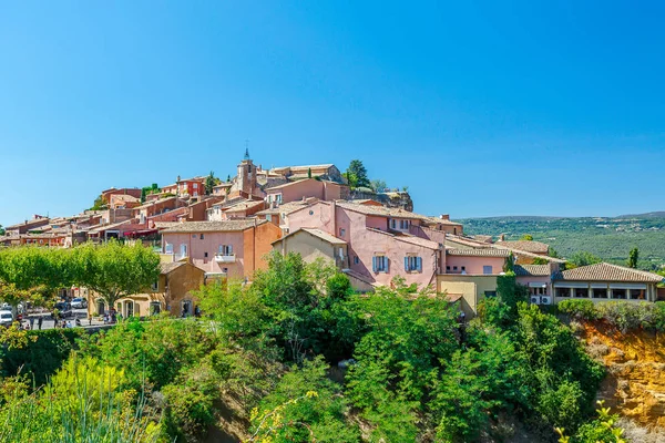 Vieille ville de Roussillon — Photo
