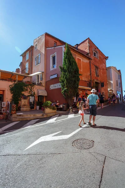 Παλιά Πόλη του Roussillon — Φωτογραφία Αρχείου