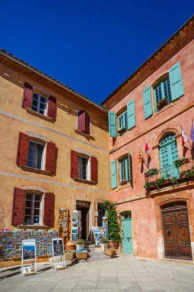 Gamla stan i Roussillon — Stockfoto
