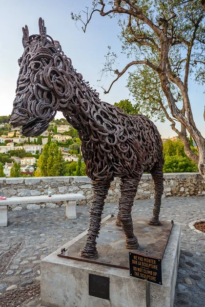 Rzeźba konia — Zdjęcie stockowe