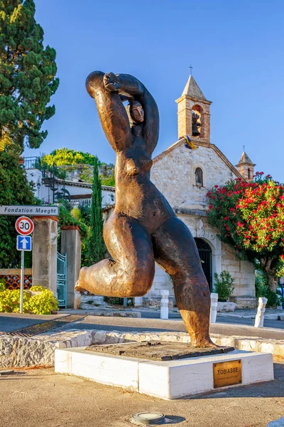 Enus von Theo Tobiasse, gesehen in Saint Paul de Vence, Frankreich. — Stockfoto