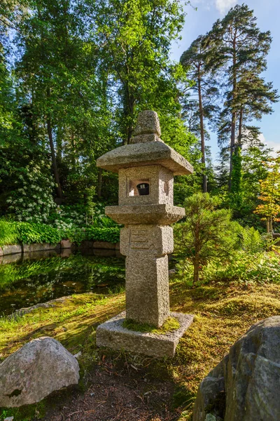 Sculpture in the Sapokka landscape park in Kotka — Stock Photo, Image