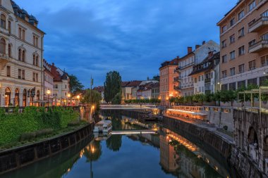 Gece vakti Ljubljanica