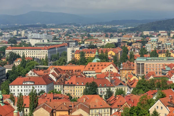 Panorama of Ljubljana — Stock Photo, Image