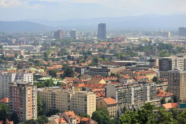 Panorama of Ljubljana — Stock Photo, Image