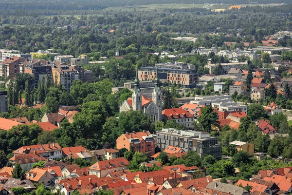 Panorama of Ljubljana — Stock Photo, Image