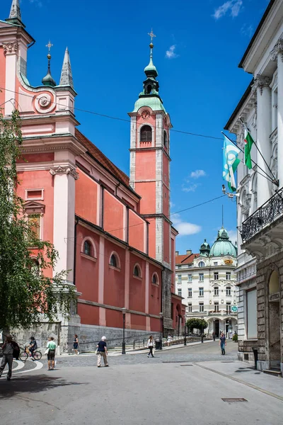 Franciskanska kyrkan bebådelsen — Stockfoto