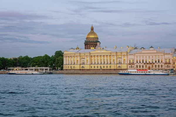 Senato Kavuşum Bina Saint Isaac Katedrali Petersburg Rusya — Stok fotoğraf