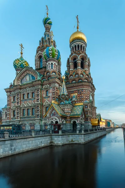 Iglesia Del Salvador Sangre San Petersburgo —  Fotos de Stock