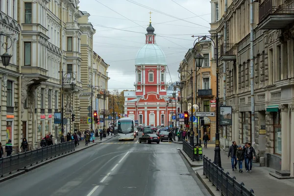 Saint Petersburg Russia October 2015 Church Great Martyr Panteleimon Healer — Stock Photo, Image