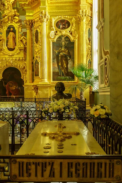 Rusya Saint Petersburg Temmuz 2017 Peter Paul Katedrali Nin Rus — Stok fotoğraf