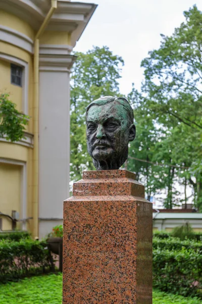 Saint Petersburg Russie Juillet 2013 Nécropole Alexander Nevsky Lavra Monument — Photo