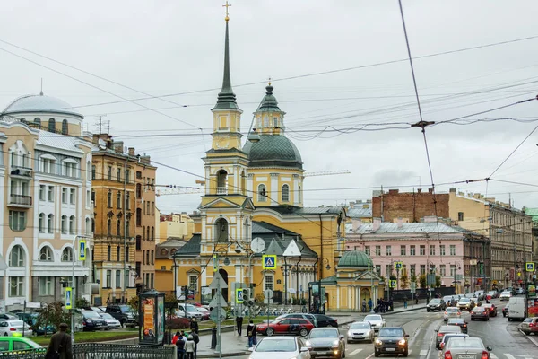 Sint Petersburg Rusland Oktober 2015 Kerk Van Heiligen Simeon Anna — Stockfoto