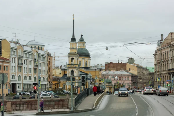 Saint Petersburg Russia October 2015 Church Saints Simeon Anna Located — Stock Photo, Image