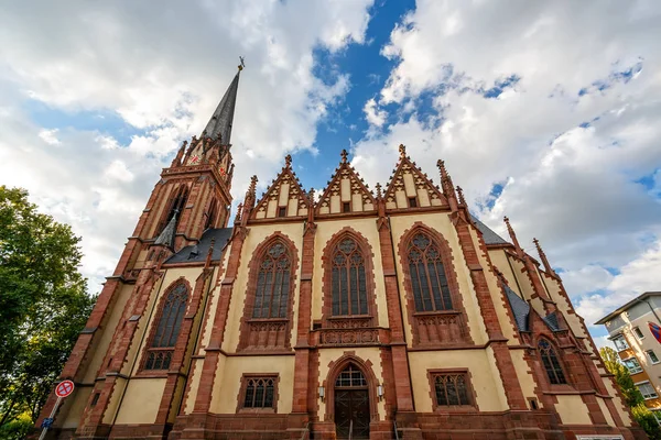 Kościół Trzech Króli Frankfurt Nad Menem Niemcy — Zdjęcie stockowe
