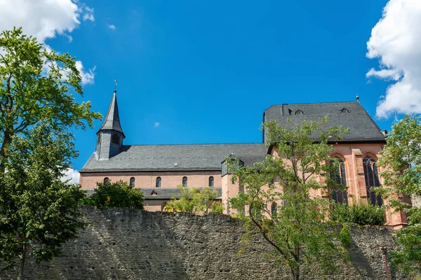 Kościół Justina Frankfurcie Nad Menem Niemcy — Zdjęcie stockowe