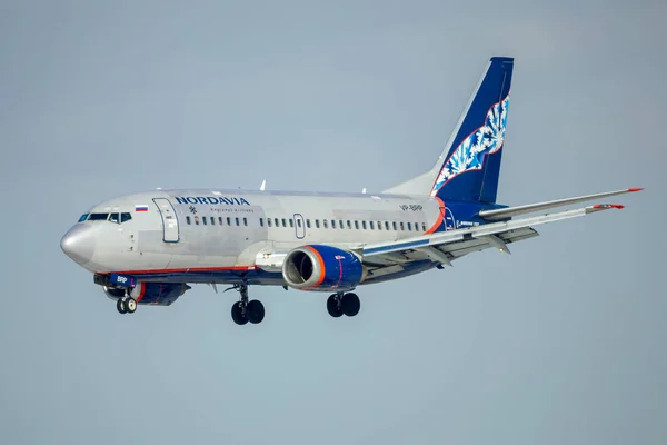Saint Petersburg Russia Aprile 2017 Volare Con Compagnia Aerea Bpp — Foto Stock