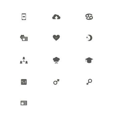 Belgili tanımlık app için simgeler