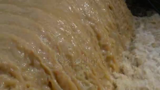 Wasserfall, Feature Hintergrund. — Stockvideo