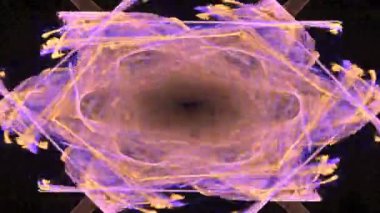 Soyut hareket arka plan, Enerji dalgaları ve yıldırım, sorunsuz döngü mümkün.