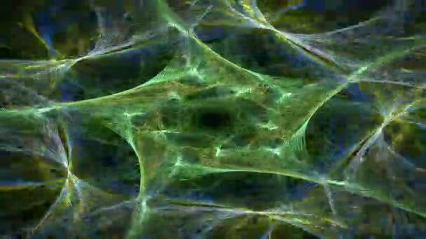 Fond abstrait de mouvement, ondes d'énergie et la foudre, boucle transparente capable .