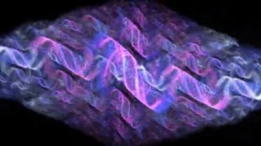 Soyut hareket arka plan, Enerji dalgaları ve yıldırım, sorunsuz döngü mümkün.