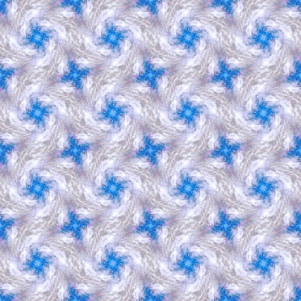 Astratto modello celeste blu senza cuciture. Sci di fondo . — Foto Stock