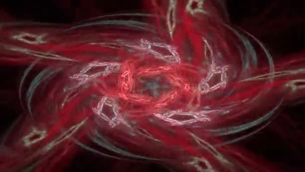 Fond abstrait de mouvement, ondes d'énergie et la foudre, boucle transparente capable .