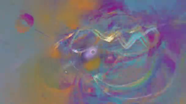 Fond abstrait de mouvement avec canal alpha, boucle 