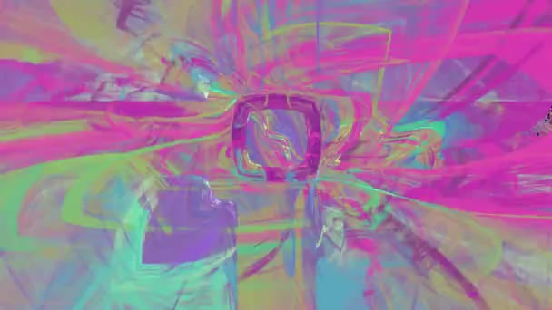 Fond abstrait de mouvement avec canal alpha, boucle 