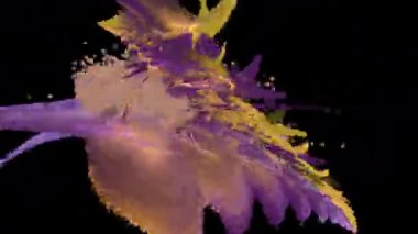 Alfa kanalı, loopable ile soyut hareketli arka plan