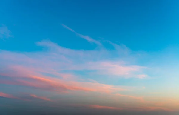 Fantastik Lembut Awan Saat Matahari Terbit Komposisi Alami — Stok Foto