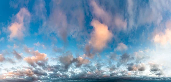 Fantásticas Nubes Suaves Amanecer Composición Natural — Foto de Stock