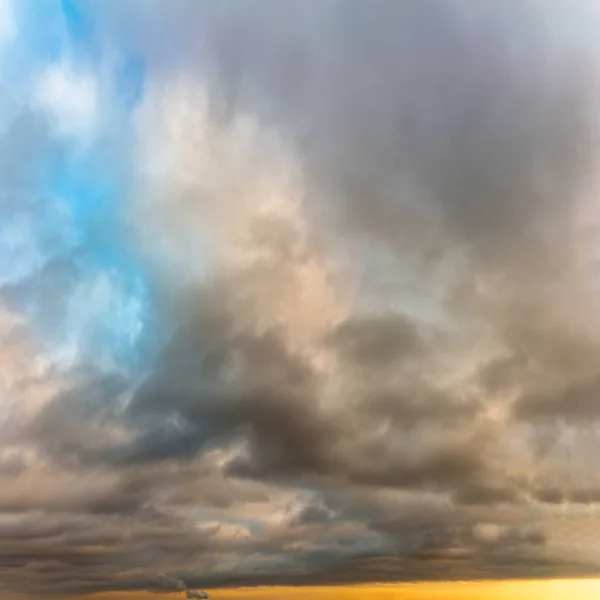 Fantastic Soft Clouds Sunrise Natural Composition — Stock Photo, Image