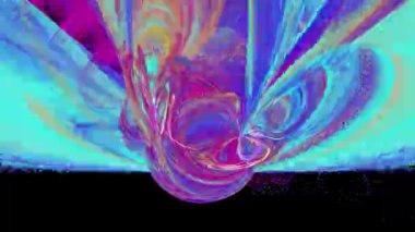 Alfa kanalı, loopable ile soyut hareketli arka plan