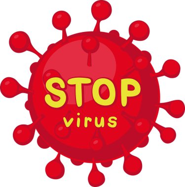 Virüsü Durdur - Vektör Resimleri - Covid 19