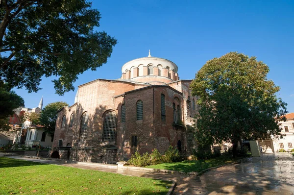 Kyrkan St. Irene i Istanbuls historiska centrum. — Stockfoto