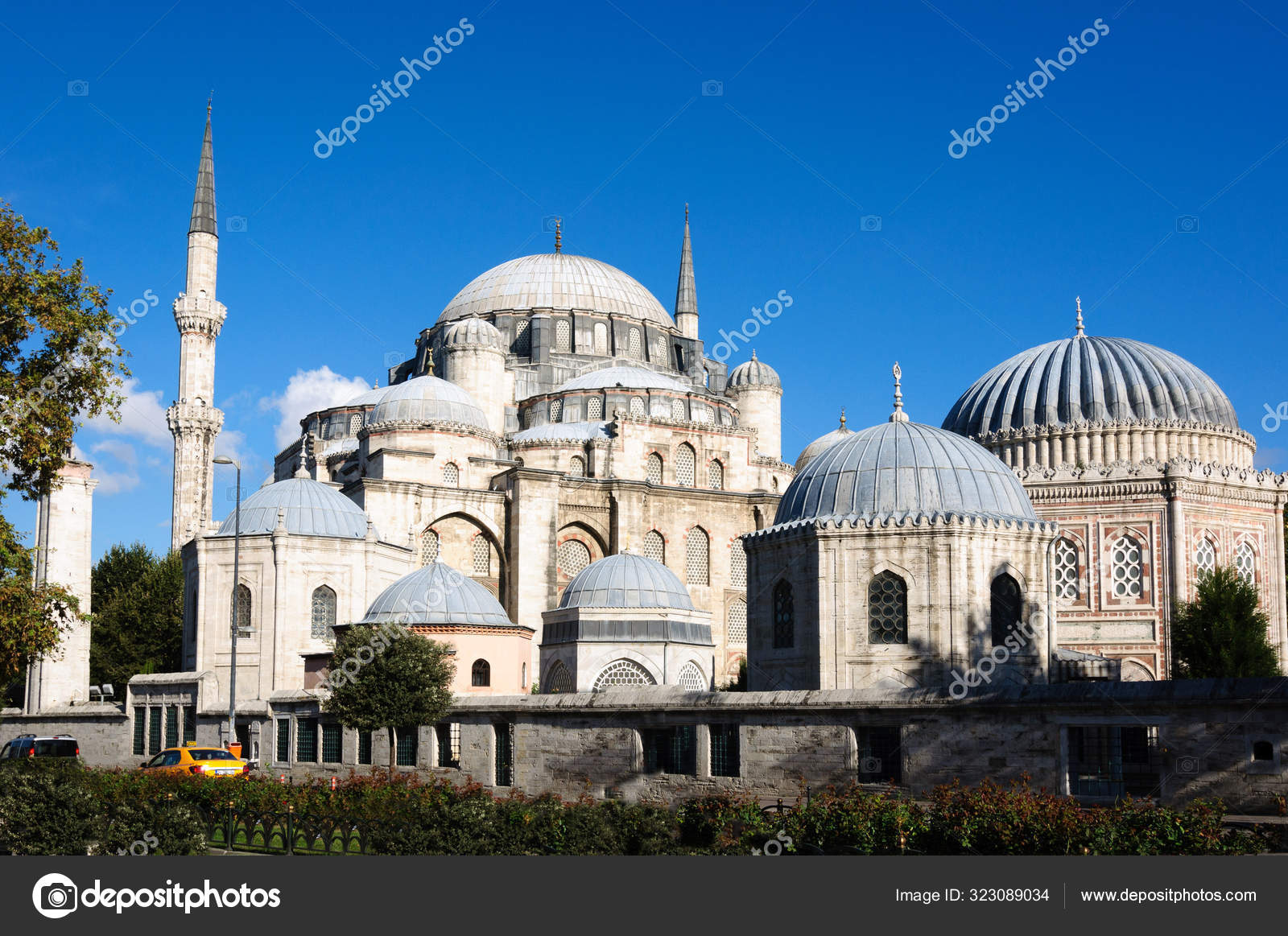 Shehzade Mosque Built By Architect Sinan In 1548 Istanbul Stock Photo By C Delobol