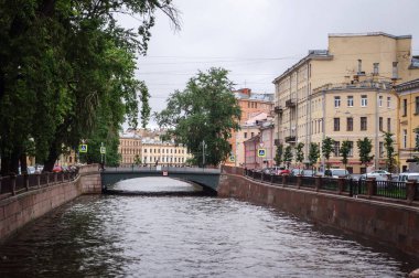 St. Petersburg 'daki Griboyedov Kanalı 1970' te inşa edildi..