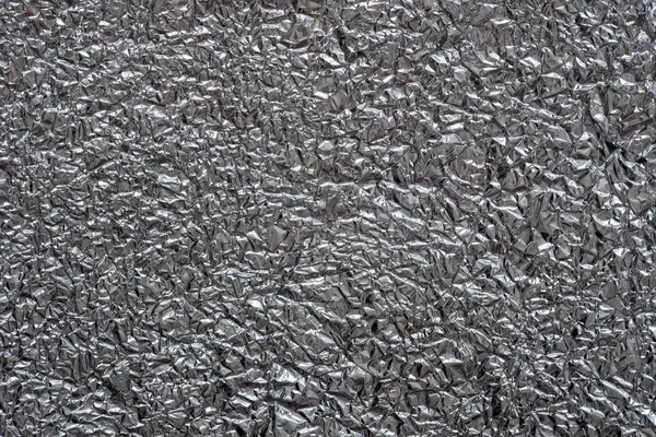 Textura da superfície da folha de alumínio amassada .. — Fotografia de Stock