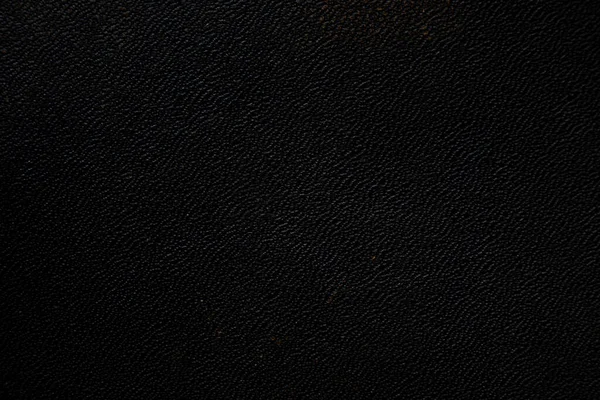 Texture Vieux Cuir Véritable Noir Usé Fond — Photo