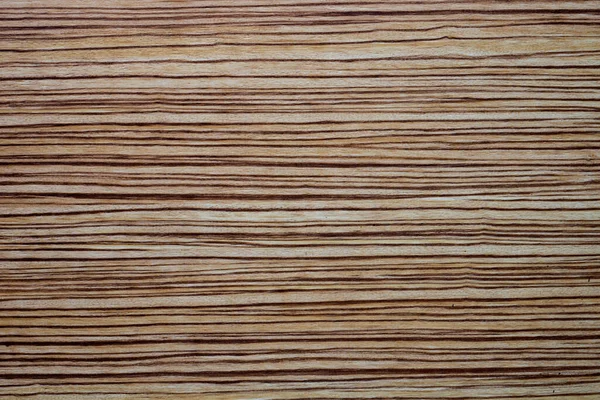 Textura superficial longitudinal de la chapa de madera natural . — Foto de Stock