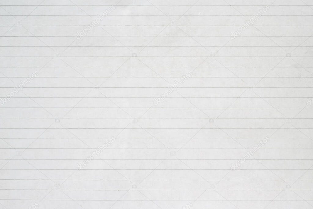 Texture of white paper in a ruler, background.