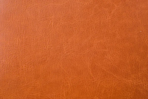 Texture Cuir Naturel Marron Vif — Photo